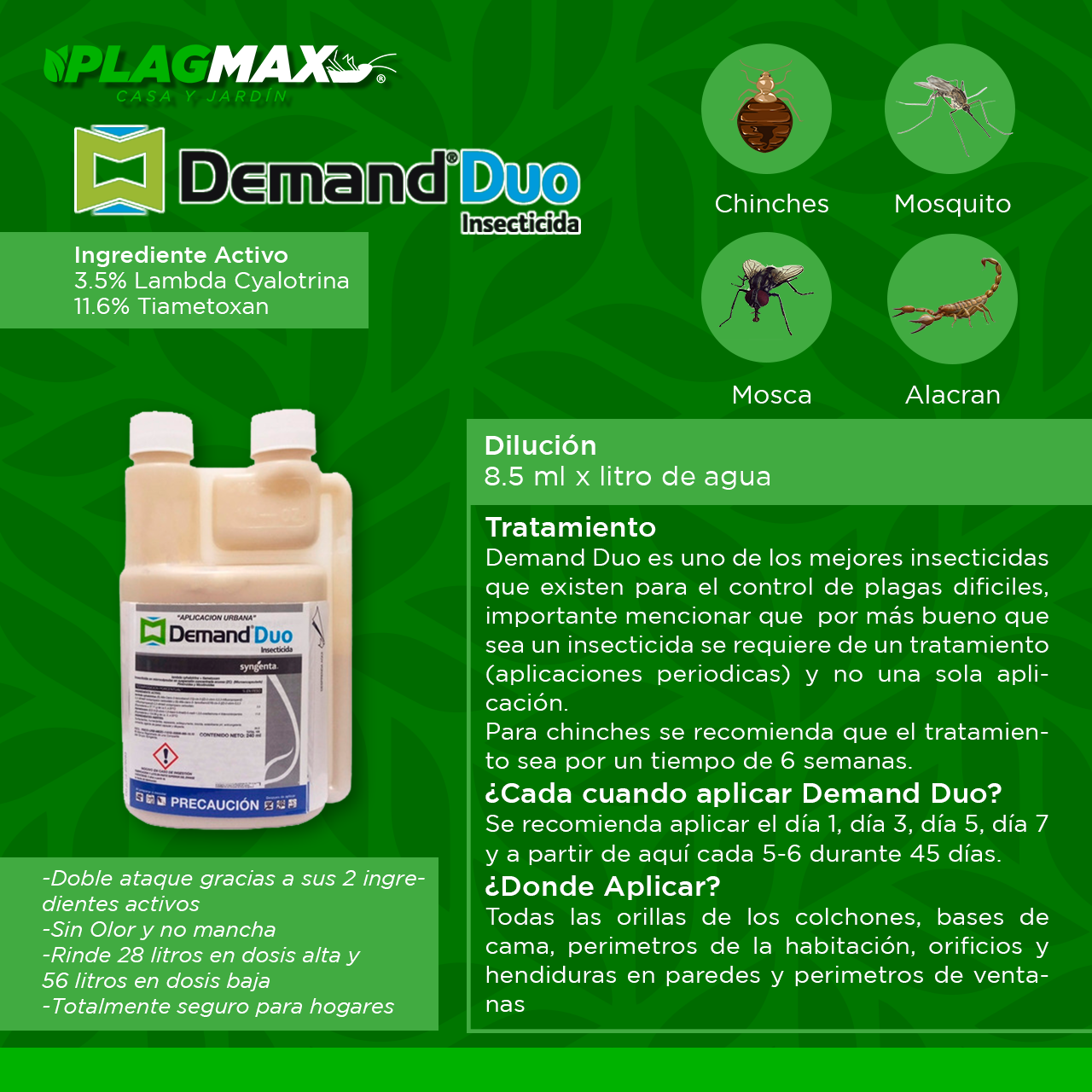 Demand Duo 240Ml