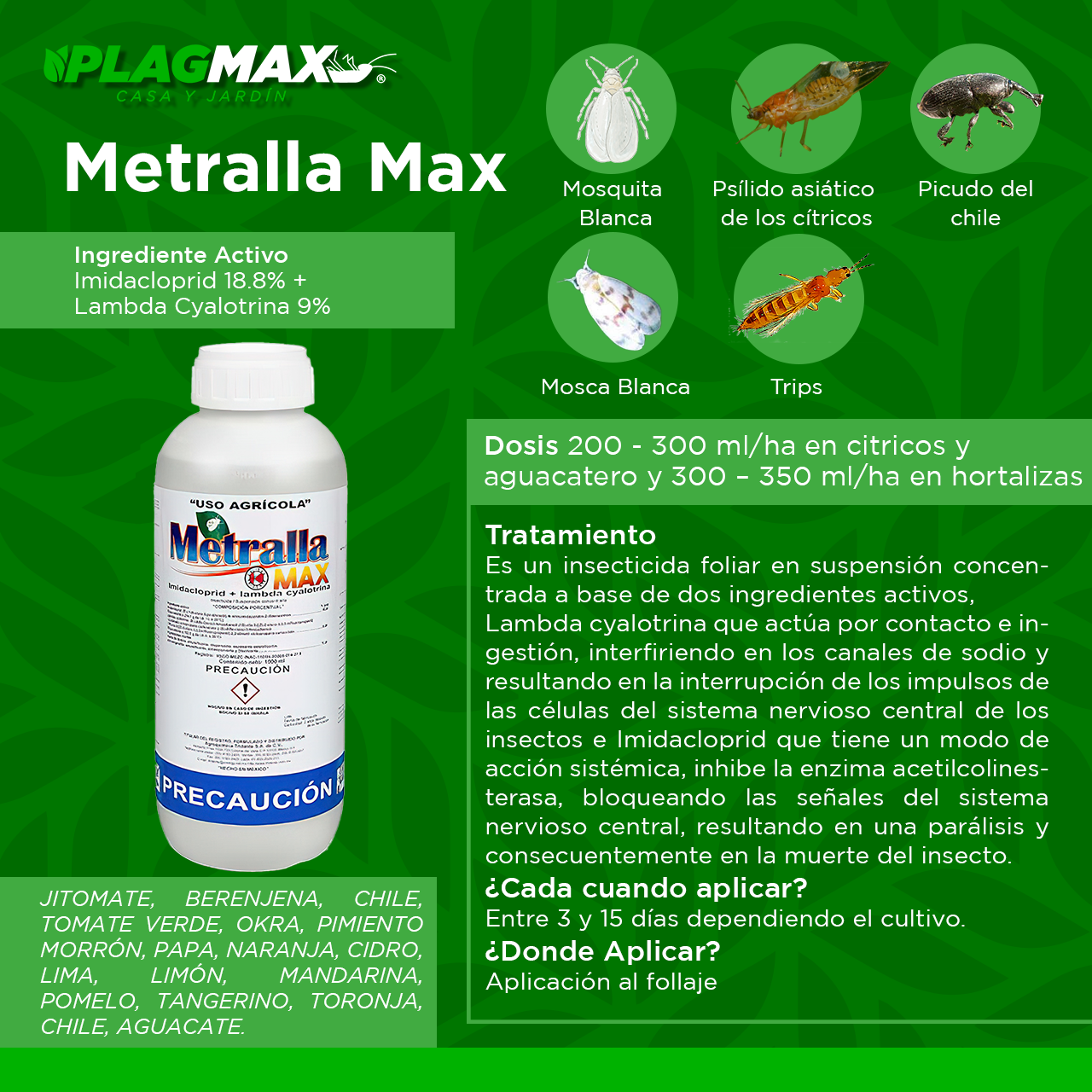 Metralla Max 1L