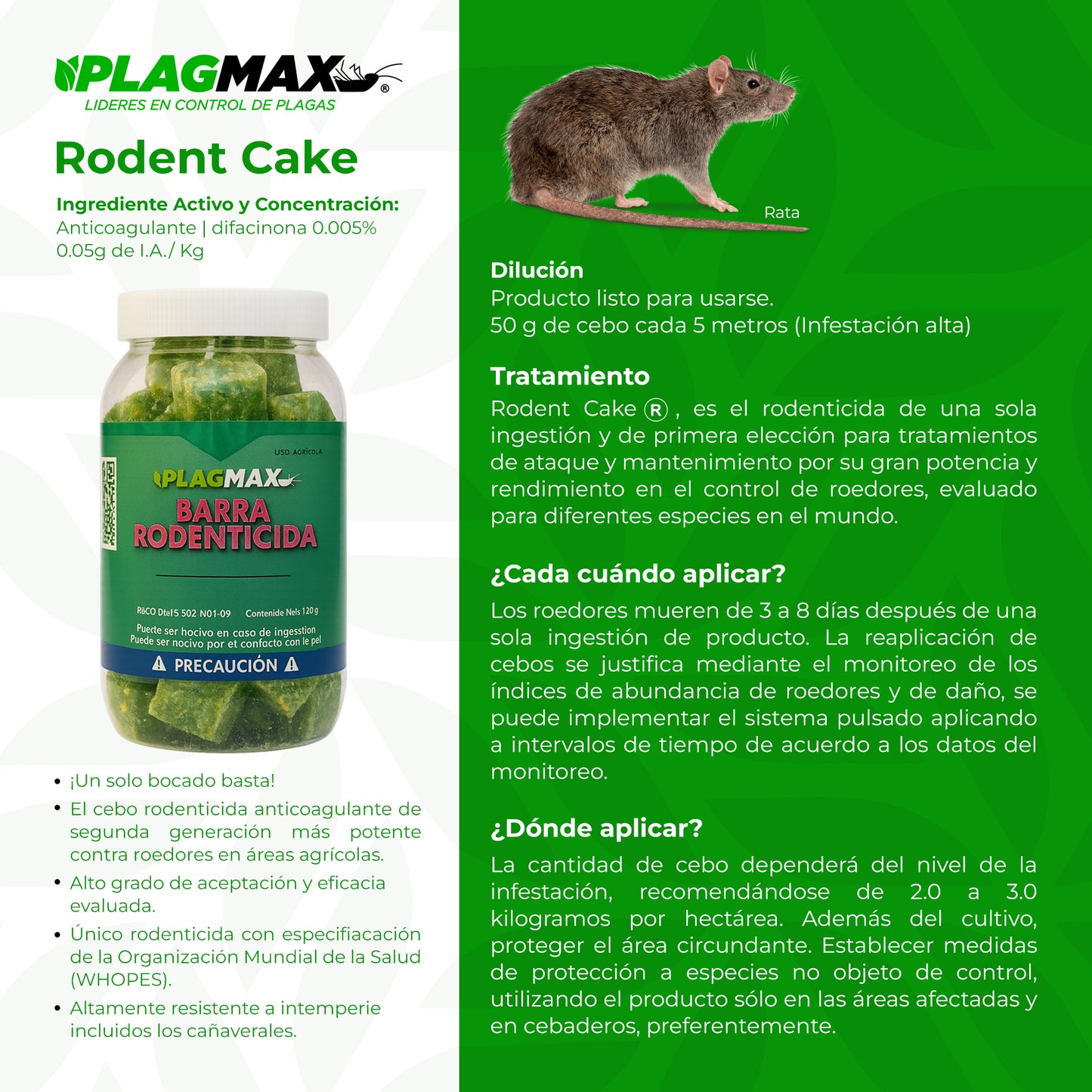 Cebo Roden 500 g