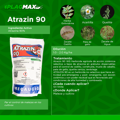 Atrazin 90 Granulado 1 Kilo (Atrazina)