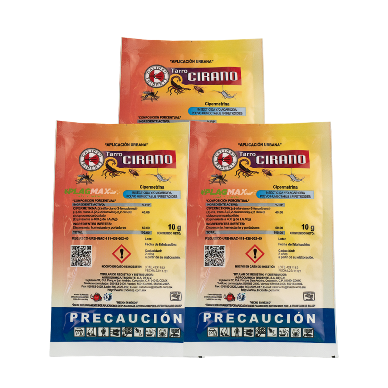 Cirano Tarro | Pack con 3 Sobres de 10 g