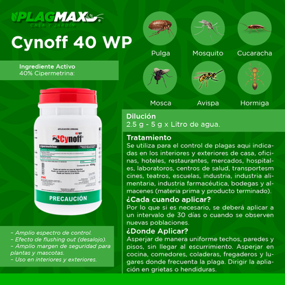 Cynoff 40 Wp Tarro