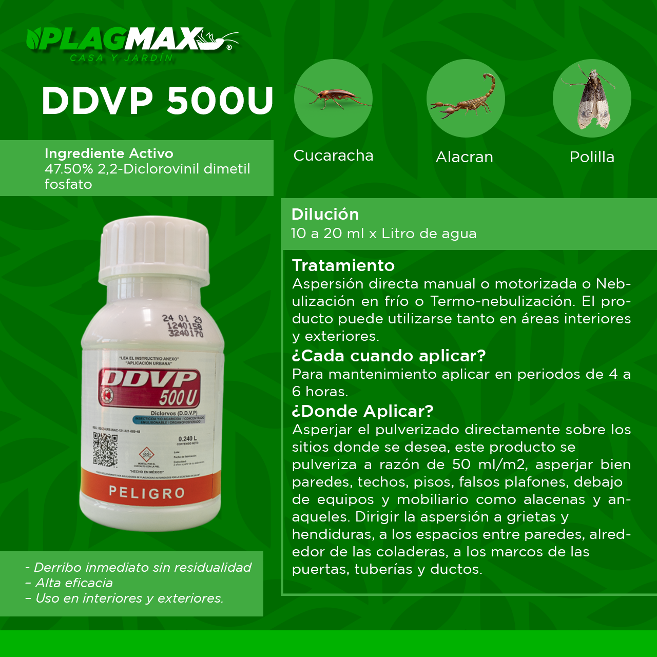 Ddvp 500 240Ml