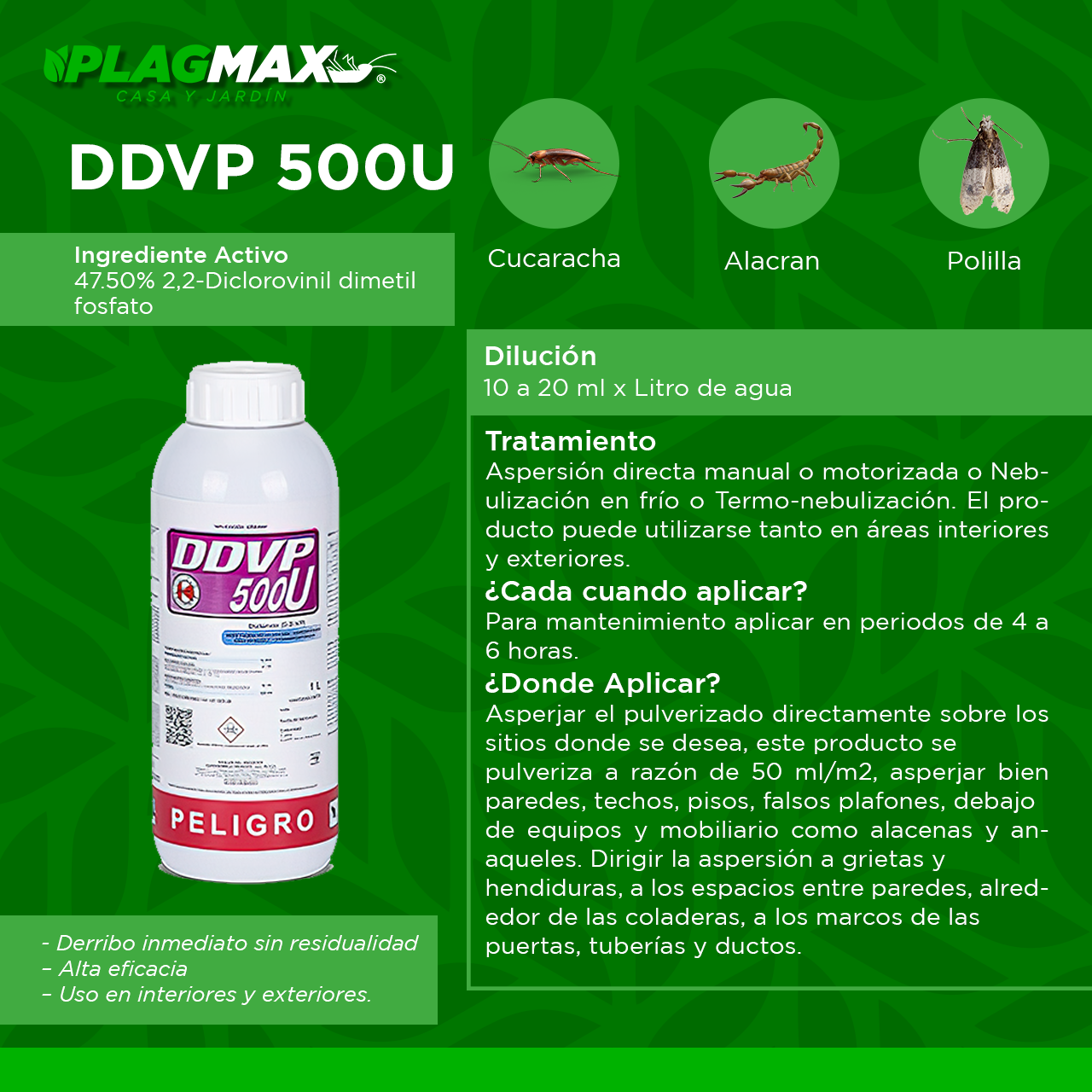Ddvp 500U 1L