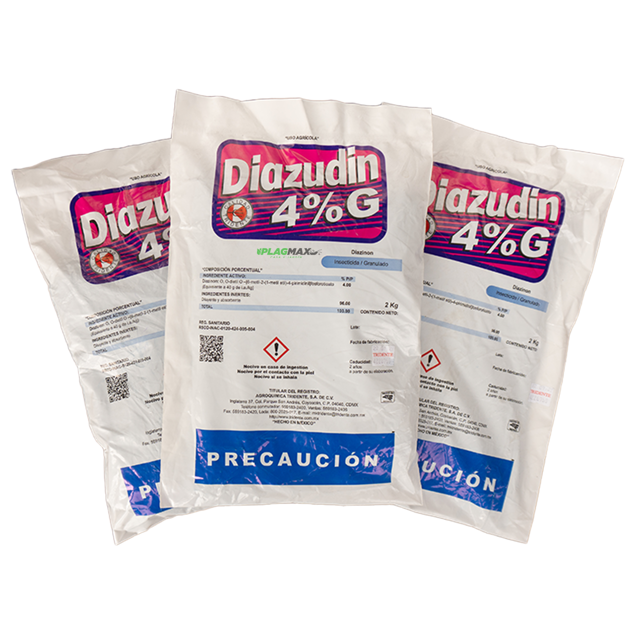 Kit Diazudin 4BA | 3 Paquetes de 2 kg
