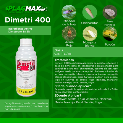 Dimetri 400 950Ml (Dimetoato)