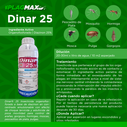 Dinar 25 Ce Litro
