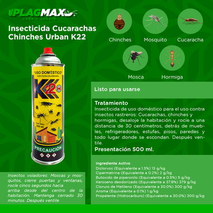 K22 Expulsor 500 Gr Aerosol
