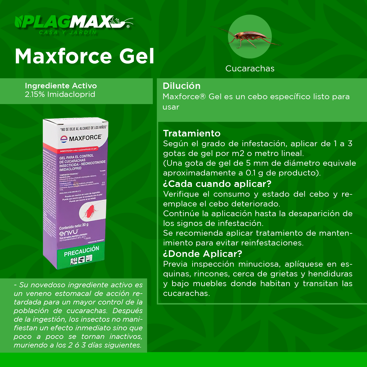 Maxforce Gel 30 Gr