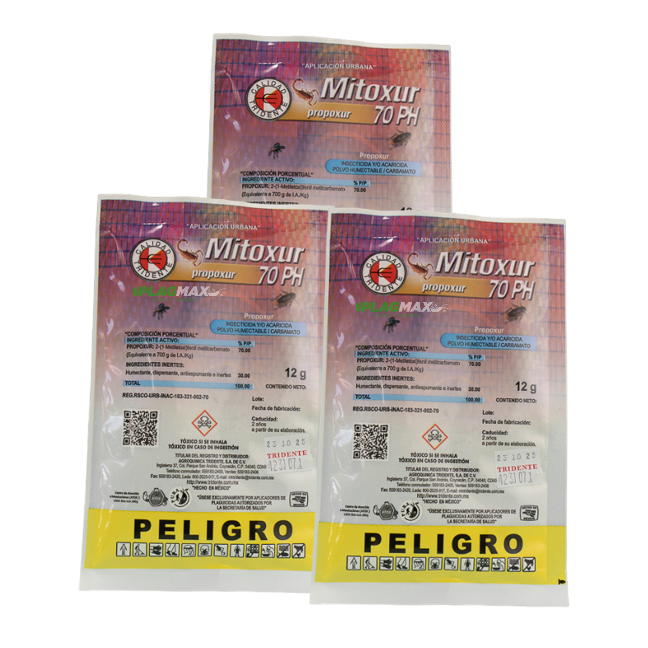 KIT MITOXUR 70 PH 3 SOBRES