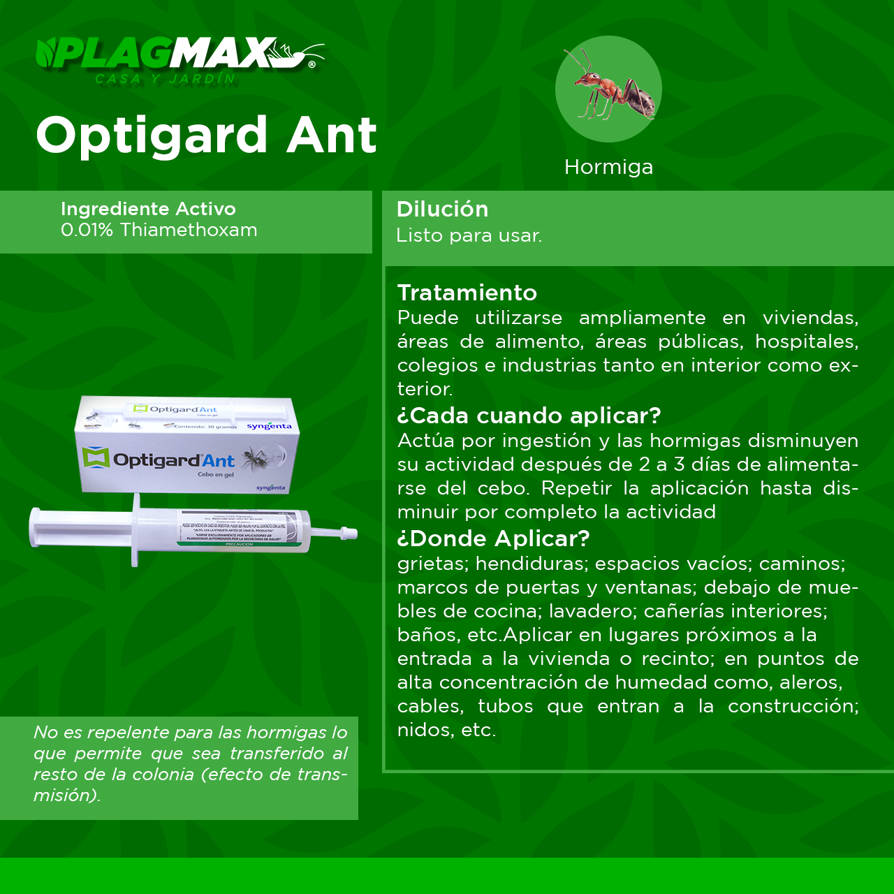 Optigard Ant Gel 30Gr